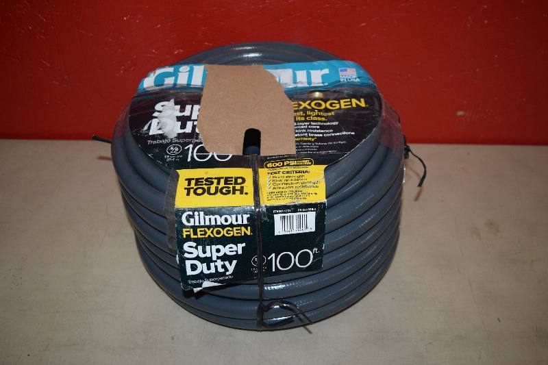 lot 108 image: Gilmour Flexogen Super Duty Garden Hose