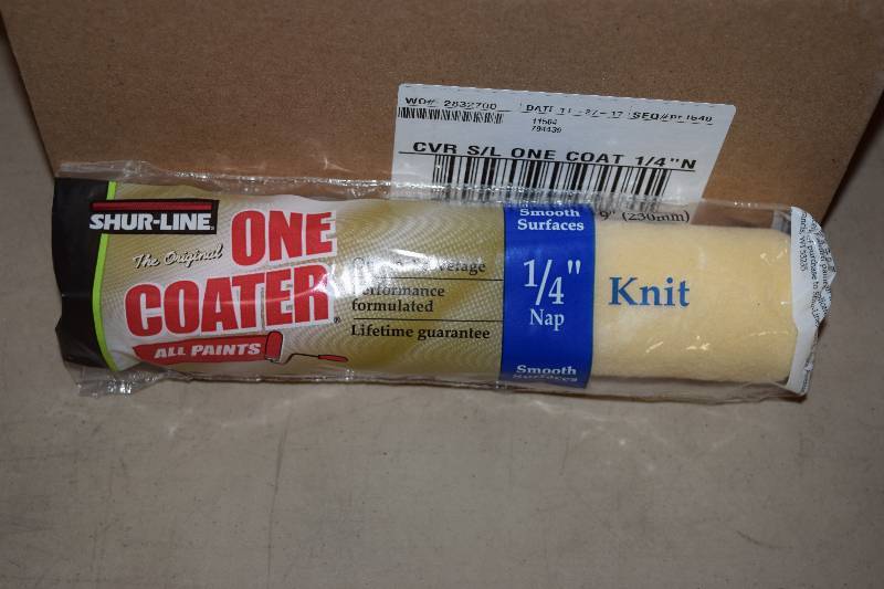 lot 123 image: 6 Shur-Line One Coater Roller Pads