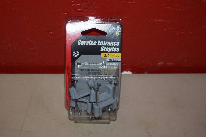 lot 129 image: 6 Packages of 5 Service Entrance Staples
