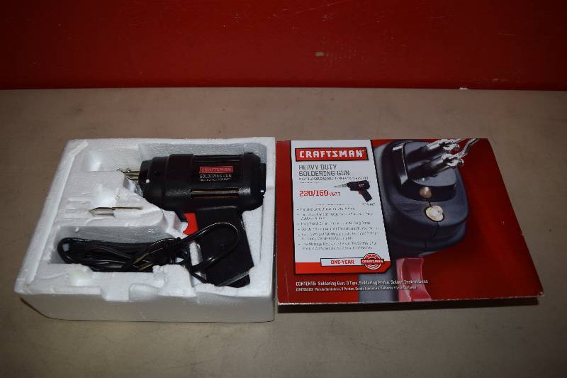 lot 132 image: Craftsman Heavy Duty Soldering Gun