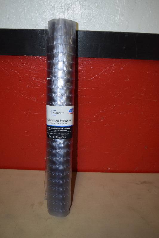 lot 163 image: Mainstays Vinyl Carpet Protector