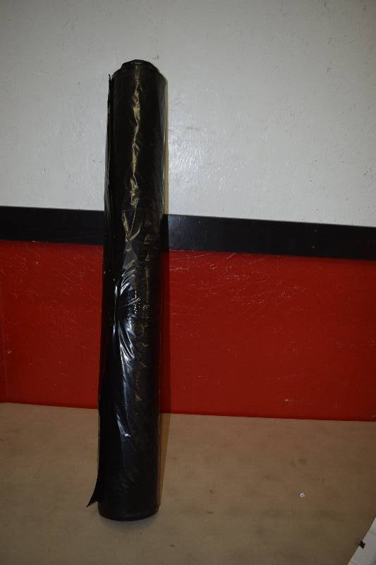lot 170 image: Roll Black Plastic