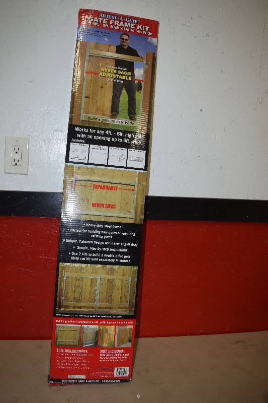 lot 172 image: Adjust-A-Gate Gate Frame Kit