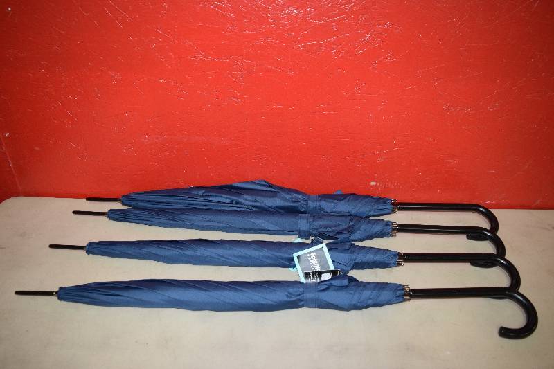 lot 180 image: 4 Leighton Automatic Open Umbrellas
