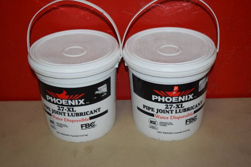 lot 272 image: 2 Buckets Phoenix 27-XL Pipe Joint Lubricant