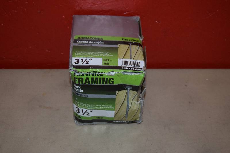 lot 315 image: 5 Pound Box Fas-N-Tite Framing Nails
