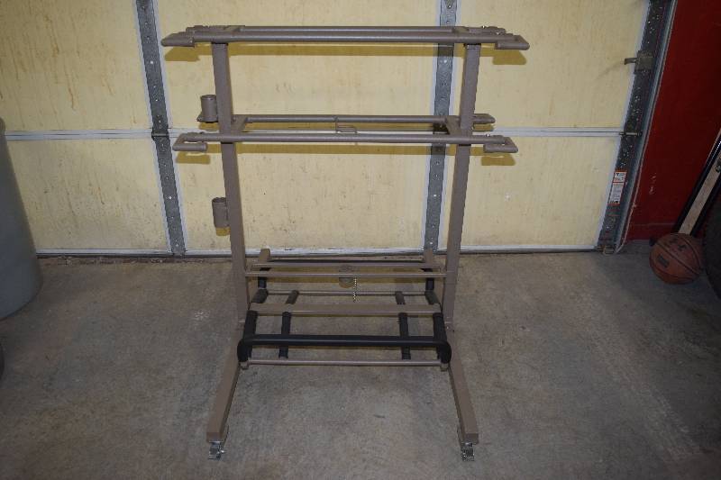 lot 362 image: Patio Furniture Storage Cart