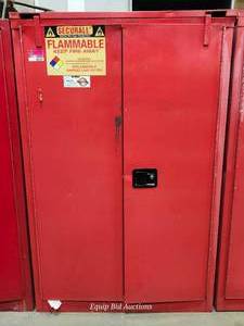 lot 48504 image: Securall Flammable Safety Storage Cabinet&nbsp