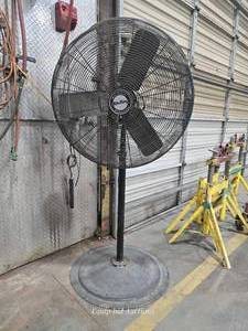 lot 48665 image: Industrial Air King Pedestal Fan&nbsp