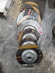 lot 48704 image: (8) Lot of United Abrasives General Purpose Grinding Discs