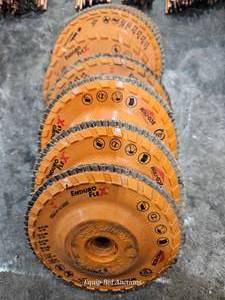 lot 48707 image: (7) Walter Enduro Flex Industrial Grinding Discs Lot