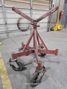 lot 49001 image: Industrial Pipe Bender Roller Stand