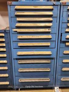 lot 48509 image: Lyon Industrial Parts Cabinet with Plasma Storage Drawers&nbsp