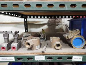 lot 48535 image: Industrial Abrasive Supplies &amp Hardware Lot&nbsp