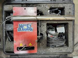 lot 48543 image: Mathey Dearman Pipe Cutting System with Case&nbsp