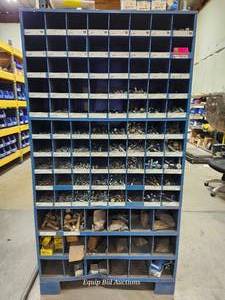 lot 48544 image: Industrial Hardware Storage Cabinet with Metric Fasteners&nbsp