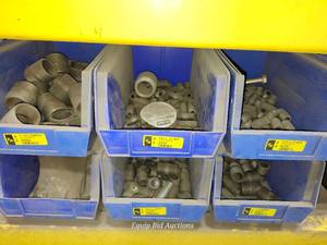 lot 48561 image: Industrial Plumbing & Hydraulic Fittings Lot - Retail $150
