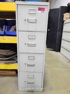 lot 48566 image: 4-Drawer Vertical File Cabinet&nbsp
