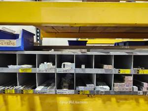 lot 48568 image: Industrial Hardware Storage System with Fasteners