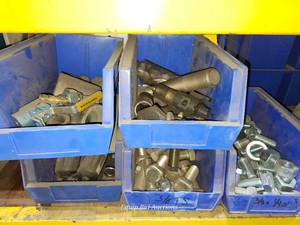 lot 48569 image: Industrial Hardware Lot - Bolts, Nuts &amp Fasteners