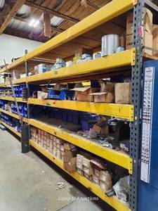 lot 48575 image: Industrial Warehouse Shelving Unit