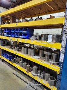 lot 48576 image: Industrial Storage Rack System