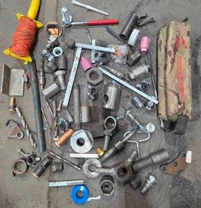 lot 49026 image: Assorted Hardware and Tool Lot with Power Point Case&nbsp