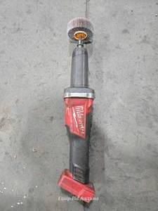 lot 49027 image: Milwaukee M18 Die Grinder with Flap Wheel