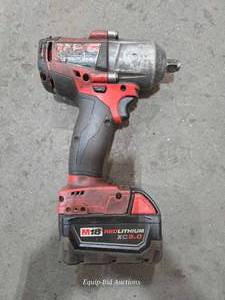 lot 49039 image: Milwaukee M18 FUEL Brushless Impact Wrench with 5.0Ah Battery&nbsp