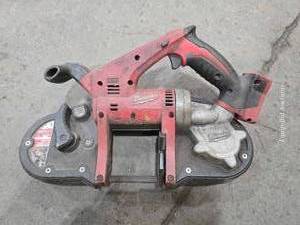 lot 49041 image: Milwaukee Portable Band Saw