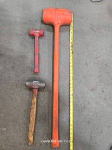 lot 49053 image: Vintage Hammer Collection - Dead Blow and Sledge Hammers&nbsp