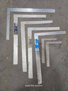 lot 49055 image: Assorted Steel Carpenter Squares Set