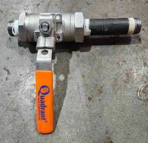 lot 36835 image: 34 High Pressure Ball Valve CF8M Class 1500&nbsp