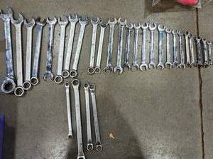 lot 36859 image: Wright Tools Combination Wrench Set&nbsp