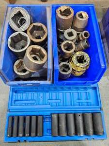 lot 36860 image: Impact Sockets with Storage Case&nbsp