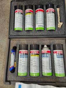 lot 49175 image: Magnaflux Spotcheck NDT Dye Penetrant Kit&nbsp