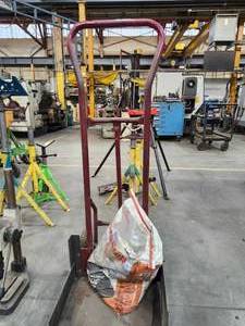 lot 49183 image: Industrial Hand Truck  Dolly with Steel Base