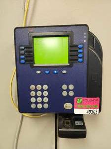 lot 49203 image: ADP Time Clock with Biometric Scanner&nbsp