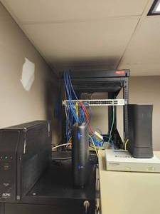 lot 49210 image: Network Equipment Setup with APC UPS&nbsp
