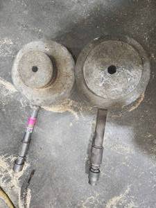 lot 48589 image: Industrial Hydraulic Cylinder Jack Varying Sizes