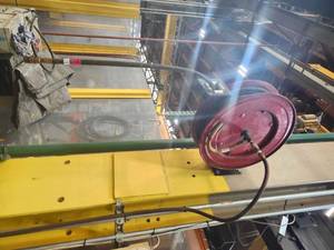 lot 48615 image: Industrial Wall-Mounted Hose Reel Assembly&nbsp