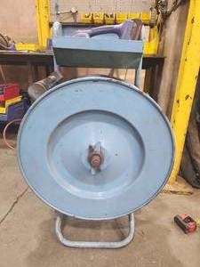 lot 48656 image: Industrial Strapping Cart with OR-T 400 Strapping Tool&nbsp