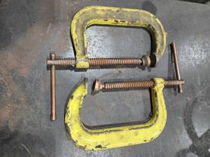 lot 48689 image: &nbspYellow Record C-Clamps&nbsp