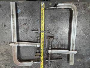 lot 49111 image: Strong Hand UM105 Heavy Duty C-Clamps&nbsp