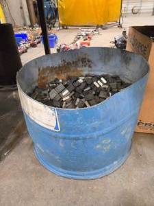 lot 49116 image: Industrial Carbon Block Lot - 1 inch Cubes