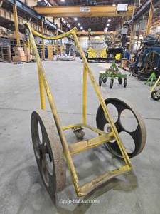 lot 34206 image: Industrial Cylinder Cart Dolly