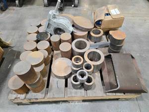 lot 34224 image: Industrial Metal Stock and Gate Valve Lot