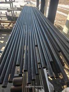 lot 34612 image: Large Lot of Steel Piping - 2-3 Inch Diameter&nbsp