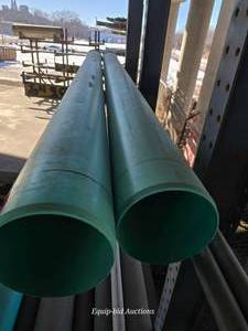 lot 34617 image: Industrial PVC and Steel Pipe Lot&nbsp