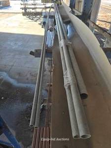 lot 34620 image: (8) Assorted 12 - 2-inch Industrial PVC Conduit Pipes&nbsp